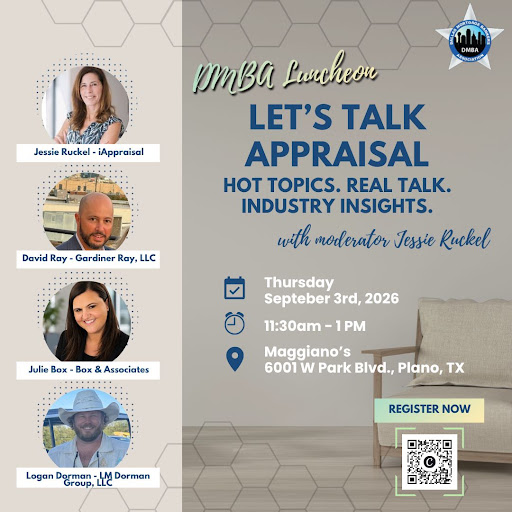 Let's Talk Appraisal — DMBA Fall Luncheon Panel